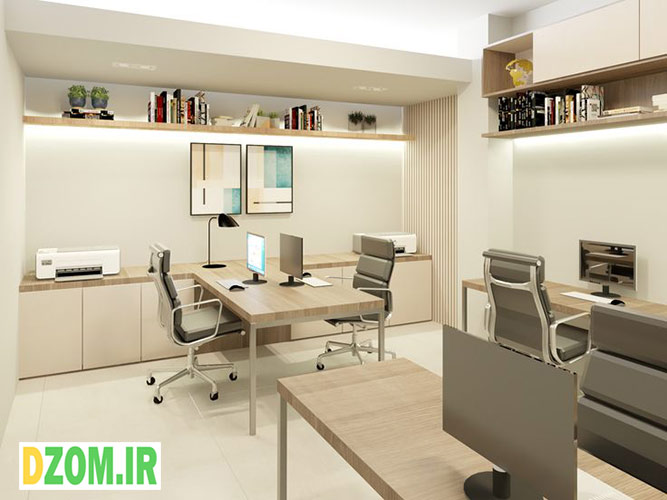 دیزاین دفتر کار کوچک