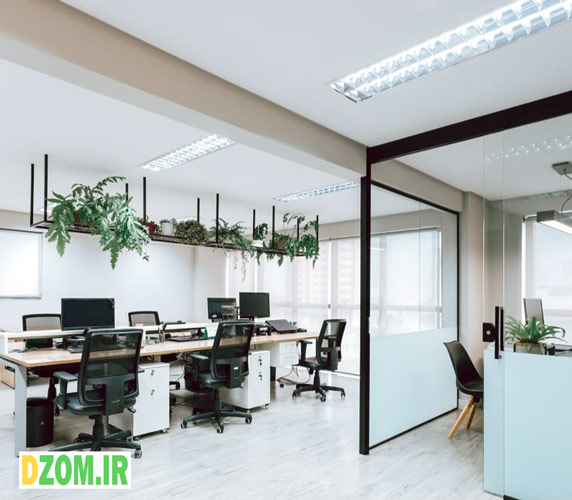 دیزاین دفتر کار کوچک