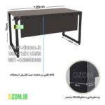 میز اداری دیزم مدل مونتاژی TLD_front_120×60 - تصویر 8