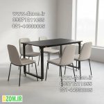 میز ناهارخوری دیزم مدل مونتاژی LNC_asm_140×80 (بدون صندلی) - Image 2