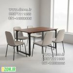 میز ناهارخوری دیزم مدل مونتاژی LNC_asm_140×80 (بدون صندلی) - Image 3