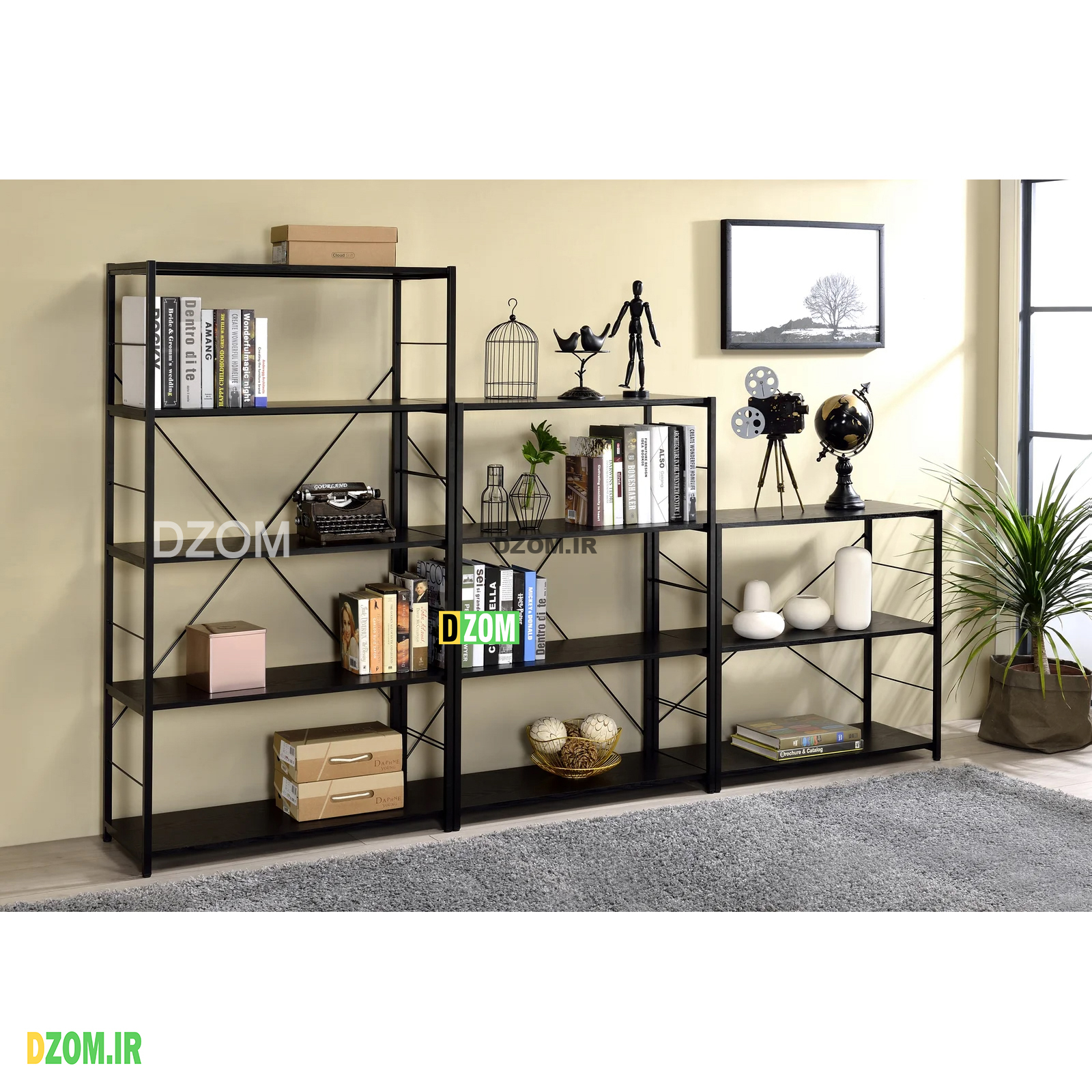 کتابخانه دیزم مدل LIB-88H63-80B کتابخانه دیزم مدل LIB-88H63-80B