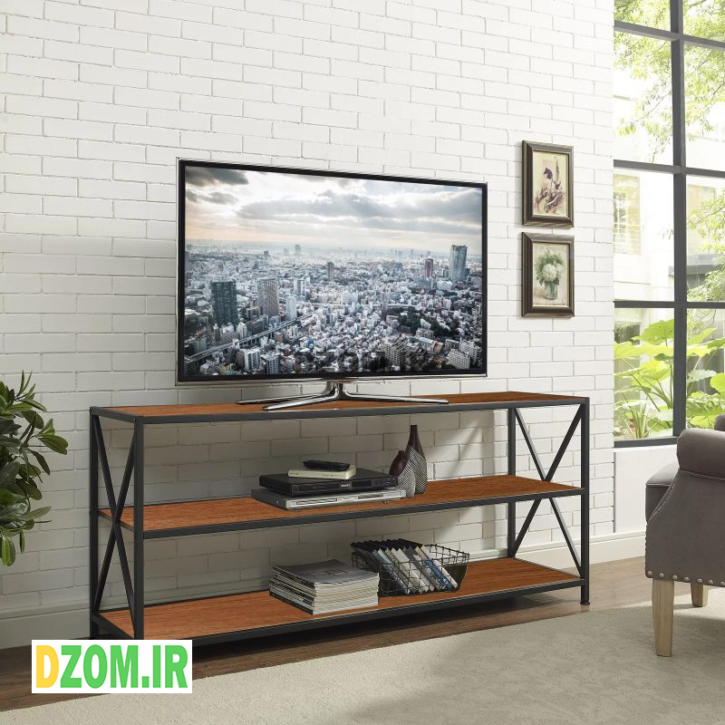 میز تلویزیون دیزم مدل TVS_T100_140_BRN