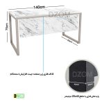 میز اداری دیزم مدل TLD-11J41-140SW