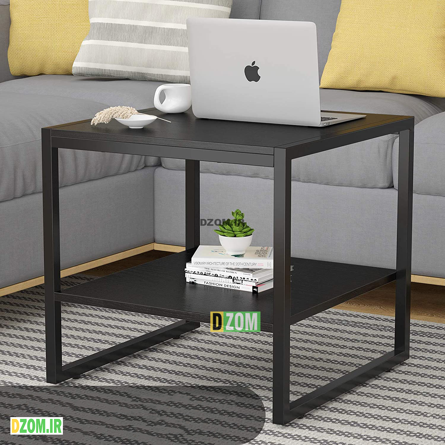 میز عسلی دیزم مدل SI_Q100_50_B میز عسلی دیزم مدل SI_Q100_50_B