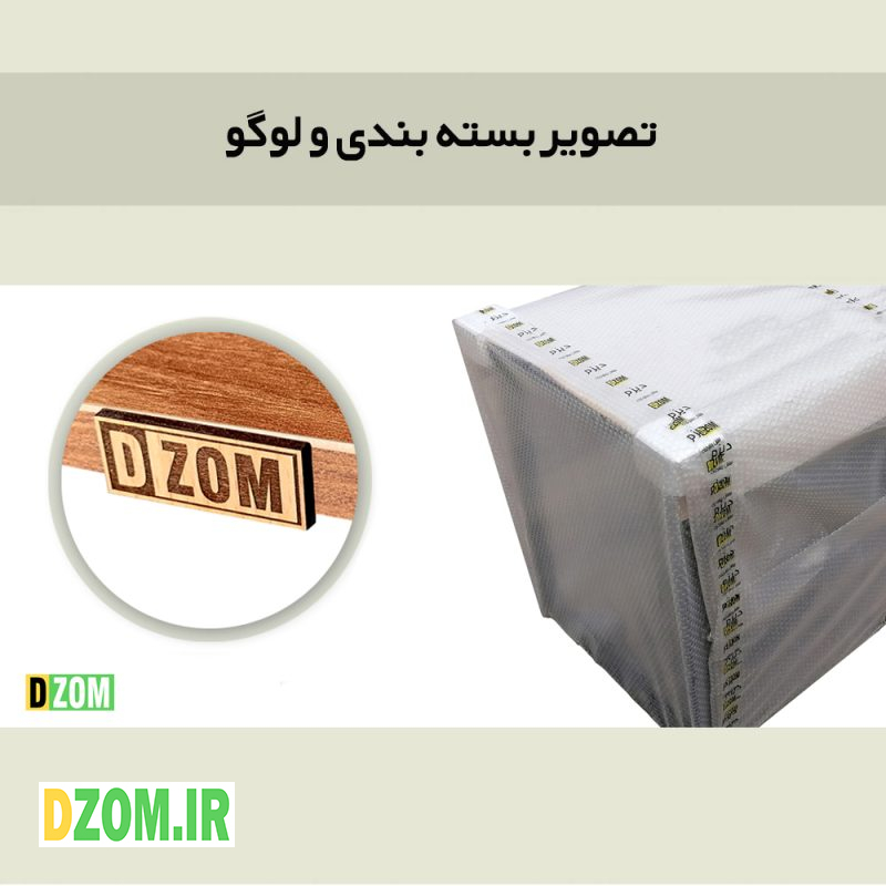 شلف دیواری دیزم مدل SLF_C100_62_BRN