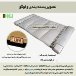 میز کامپیوتر دیزم طرح مونتاژی مدل  TLD_asm_140×60_LIGHT