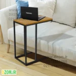 میز عسلی دیزم مدل SI_U100_50_LIGHT