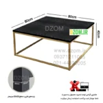 میز جلومبلی اداری دیزم مدل OF_L100_80 - تصویر 3
