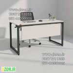 میز اداری دیزم مدل مونتاژی TLD_front_140×60 - Image 3