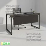 میز اداری دیزم مدل مونتاژی TLD_front_120×60