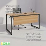 میز اداری دیزم مدل مونتاژی TLD_front_140×60 - Image 2