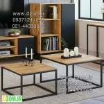 میز اداری دیزم مدل OF_H100_80_LIGHT مجموعه دو عددی