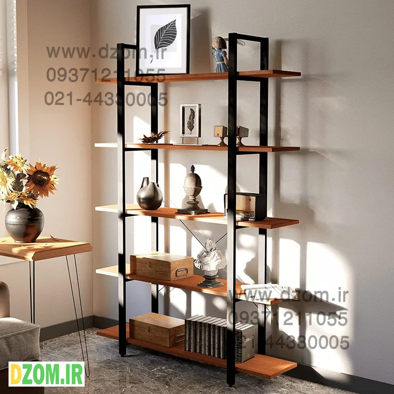 gyu6 کتابخانه دیزم مدل LIB-00A58-120BRN - تصویر 1