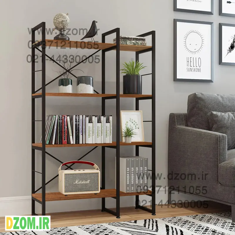 vsdfdf کتابخانه دیزم مدل LIB-54B77-90BRN - تصویر 1