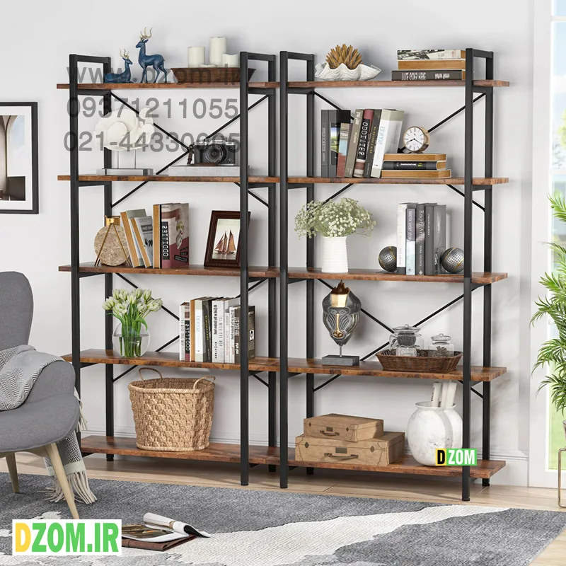 6ryrtyh کتابخانه دیزم مدل LIB-53D43-80BRN - تصویر 2
