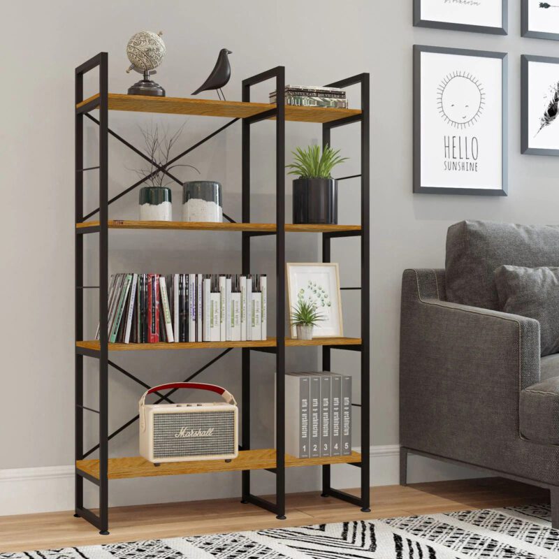کتابخانه چهار طبقه دیزم مدل LIB-54B77-90LIGHT