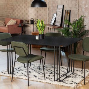 میز ناهارخوری 4 نفره دیزم مدل LNC-56B33-120B