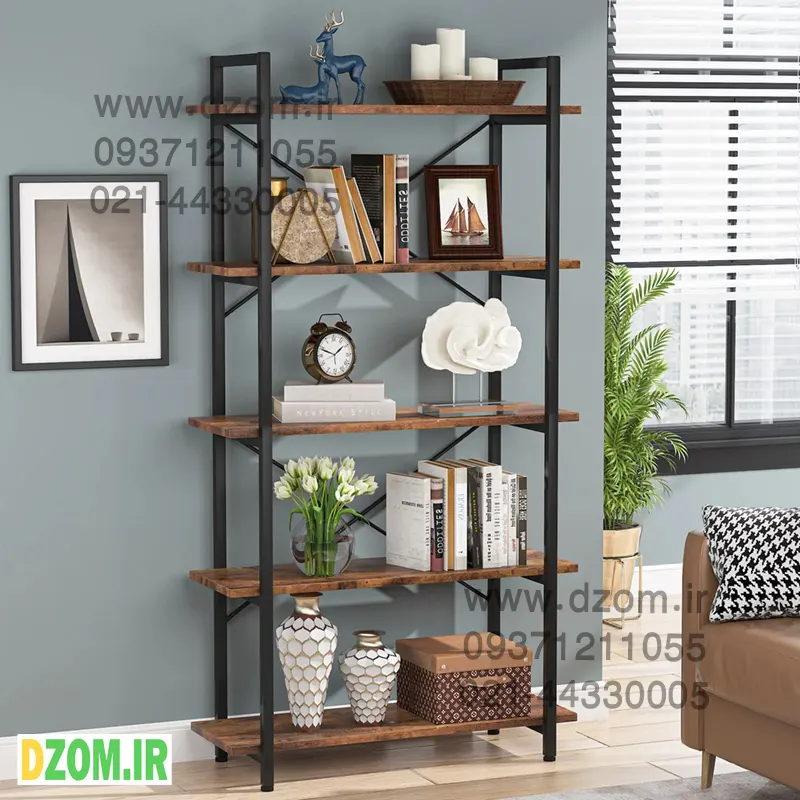 srgsrgrfg کتابخانه دیزم مدل LIB-53D43-80BRN - تصویر 1