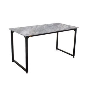 میز ناهارخوری چهار نفره دیزم مدل مونتاژی LNC_asm_120×90_GR
