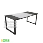 میز ناهارخوری شش نفره دیزم مدل مونتاژی LNC_asm_160×90_Tri (بدون صندلی) - تصویر 3