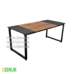 میز ناهارخوری شش نفره دیزم مدل مونتاژی LNC_asm_150×90_Tri (بدون صندلی) - تصویر 3