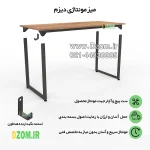 میز اداری دیزم مدل مونتاژی TLD_asm_90×60 - تصویر 9