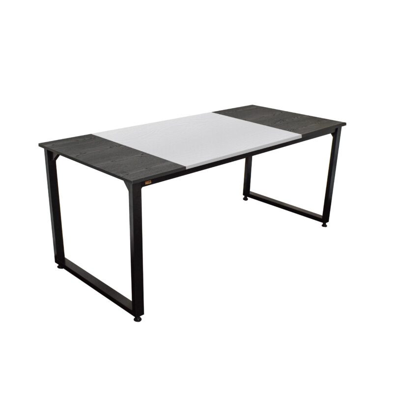 میز ناهارخوری شش نفره دیزم مدل مونتاژیLNC_asm_150×90_Tri_BAW