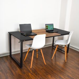 میز مدیریت دیزم مدل مونتاژی TLD_asm_150×70_Tri_BALIGHT