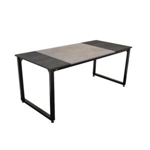 میز ناهارخوری شش نفره دیزم مدل مونتاژی LNC_asm_150×80_Tri_BAGR