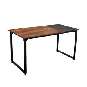 میز ناهارخوری شش نفره دیزم مدل مونتاژی LNC_asm_140×80_Di_BABRN