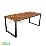 میز ناهارخوری شش نفره دیزم مدل مونتاژی LNC_asm_150×90 (بدون صندلی) - تصویر 3