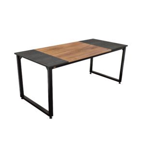 میز ناهارخوری شش نفره دیزم مدل مونتاژی LNC_asm_150×80_Tri_BALIGHT
