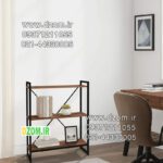 کتابخانه سه طبقه دیزم مدل مونتاژی LIB_80×100 - تصویر 6