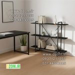 کتابخانه سه طبقه دیزم مدل مونتاژی LIB_100×100 - تصویر 2