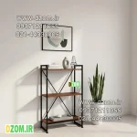 کتابخانه سه طبقه دیزم مدل مونتاژی LIB_60×100 - تصویر 2
