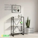 کتابخانه سه طبقه دیزم مدل مونتاژی LIB_60×100 - تصویر 5