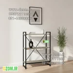 کتابخانه سه طبقه دیزم مدل مونتاژی LIB_80×100 - تصویر 5