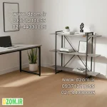 کتابخانه سه طبقه دیزم مدل مونتاژی LIB_100×100 - تصویر 3