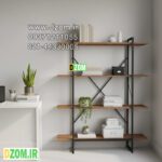کتابخانه چهار طبقه دیزم مدل مونتاژی LIB_100×140 - تصویر 5