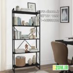 کتابخانه پنج طبقه دیزم مدل مونتاژی LIB_80×180