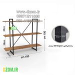شلف ایستاده دیزم مدل مونتاژی SLF_100×100 - تصویر 4