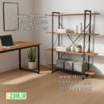 کتابخانه چهار طبقه دیزم مدل مونتاژی LIB_100×140