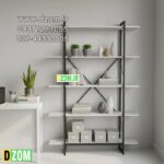 کتابخانه پنج طبقه دیزم مدل مونتاژی LIB_120×180 - تصویر 5