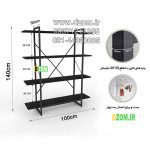 شلف ایستاده دیزم مدل مونتاژی SLF_100×140 - تصویر 5