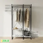 آویز لباس دیزم مدل مونتاژی RGL_100×180 - تصویر 3