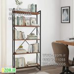 کتابخانه پنج طبقه دیزم مدل مونتاژی LIB_80×180 - تصویر 2