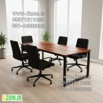 میز جلسه دیزم مدل مونتاژی TLD_asm_180×90 - تصویر 4