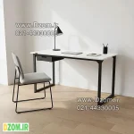 میز اداری دیزم مدل مونتاژی TLD_dwr_140×80 - تصویر 3
