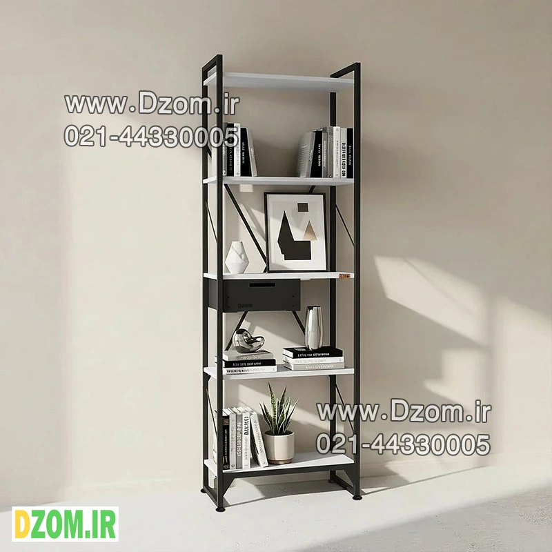 16 4 w شلف ایستاده دیزم مدل مونتاژی SLF_dwr_60×180 - تصویر 1